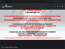 Tablet Screenshot of almaronline.it